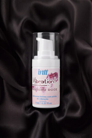 Gel Estimulante Sensorial Vibration Efeito Vibração Pulsação e Aquecimento Algodão Doce