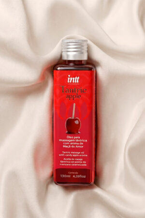 Óleo de Massagem Tântrica Tantric Apple Intt Sabor Maçã do Amor