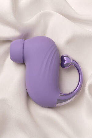 Vibrador Sugador Ondas de Pressão Bella Roxo Intt Collors com App