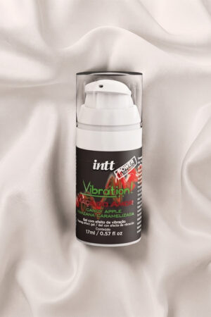 Gel Estimulante Sensorial Vibration Power Efeito Vibração Pulsação e Aquecimento Maçã do Amor